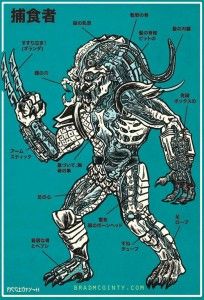 Ilustración del Alien por Brad McGinty