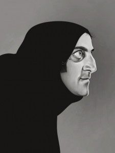 Mike Mitchell retrato de Igor de El jovencito Frankenstein