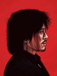 Mike Mitchell retrato de Dae-Su Oh de Old Boy