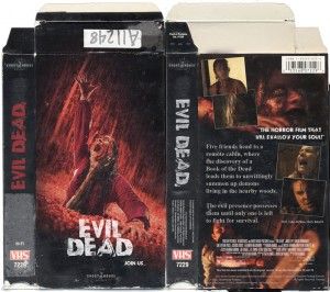 Evil Dead 2013 VHS