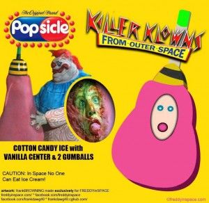 Killer Klowns Popsicle