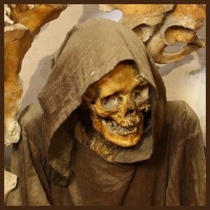 Detalle de la Cripta de los Capuchinos en Roma