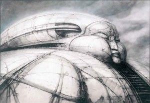 Concept art para Dune de Alejandro Jodorowsky