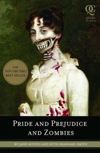 Portada de la novela Pride, prejuice and zombies