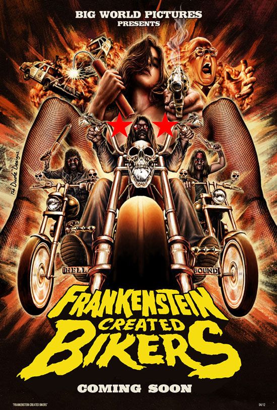 Frankenstein Creates Bikers (James Bickert)