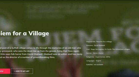 Requiem for a Village (Cultpix)