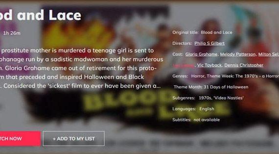 Blood and Lace (CultPix)
